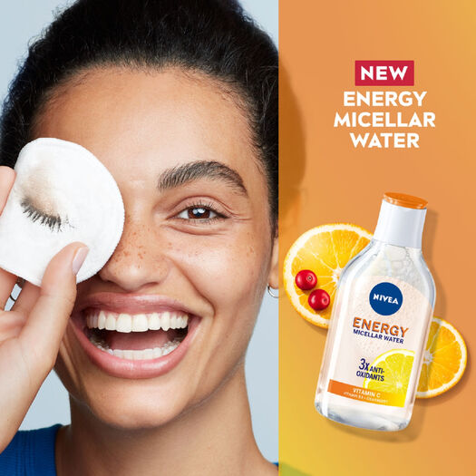 Agua Micelar NIVEA Energy Vitamina C 400ml, , large image number 1