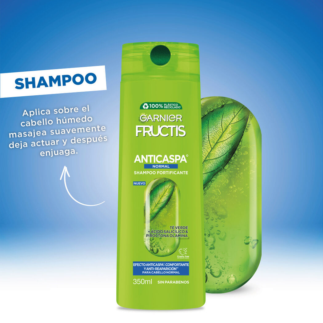 Pack 2x Shampoo Anticaspa Normal 350 ml, , large image number 1