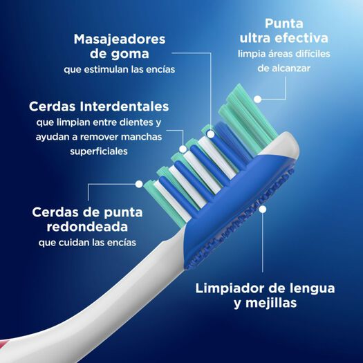 Oral B Cepillo Dental Advantage 123 x 2 Unidades, , large image number 2