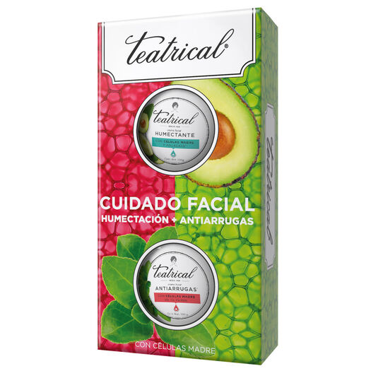 Pack Teatrical Crema Humectante 200Gr + Crema Antiarrugas 100Gr, , large image number 2