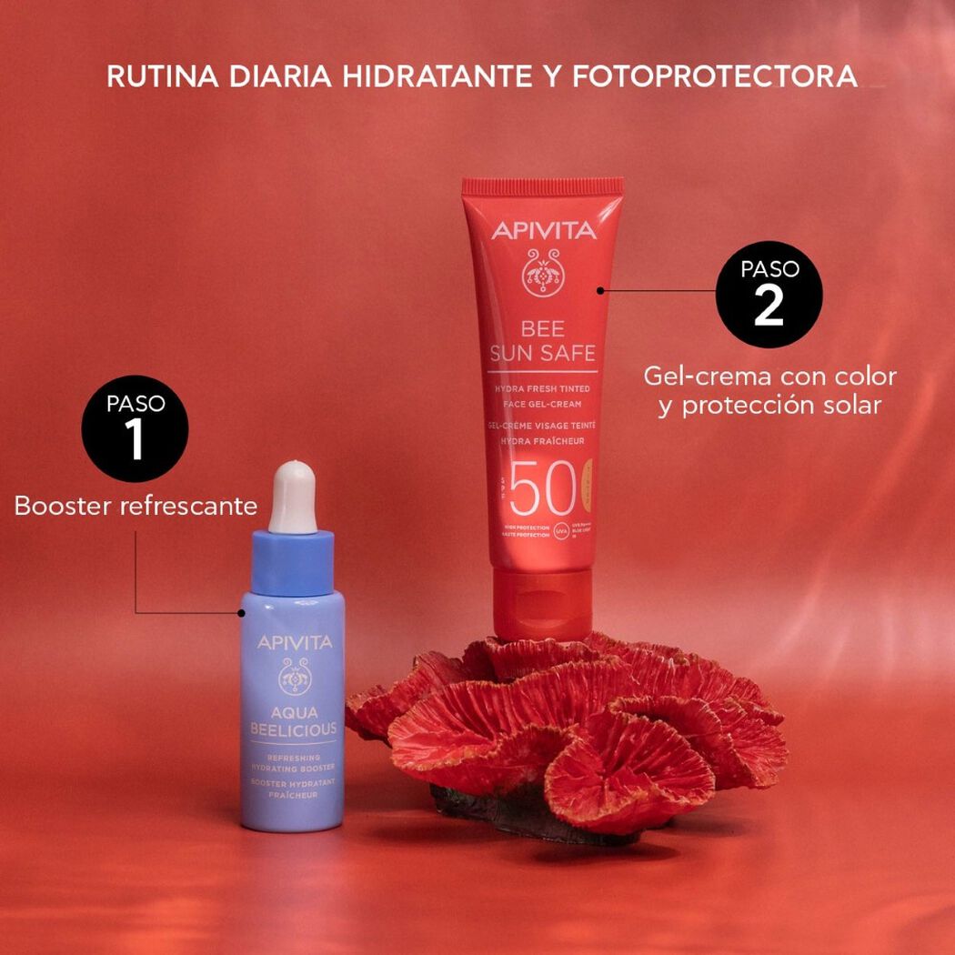 Protector Solar Apivita Bee Sun Safe Hydra Fresh SPF50 con Color 50 mL, , large image number 3