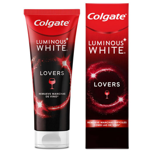 Pasta Dental Colgate Luminous Lovers Vino 70 G, , large image number 1