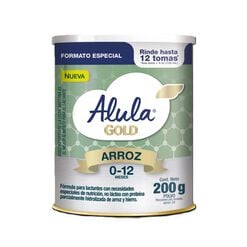 Formula Infantil Alula Gold Arroz 0-12 Meses 200 g