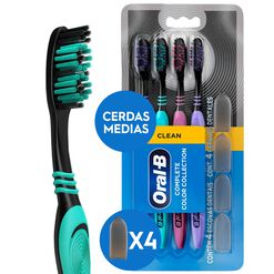 Cepillo de Dientes Oral B Medio 4 un