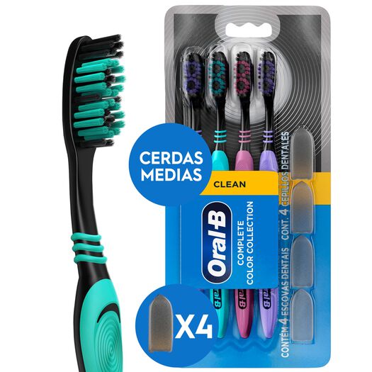 Cepillo de Dientes Oral B Medio 4 un, , large image number 0
