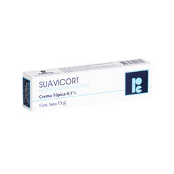 Suavicort 0,1 % x 15 g Crema Tópica