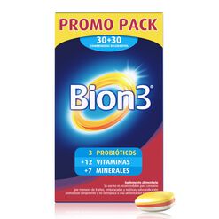 Bion3 Defensas Suplemento con Vitaminas 60 Comprimidos