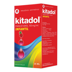 Kitadol 100 mg/mL x 15 mL Solución Oral Para Gotas
