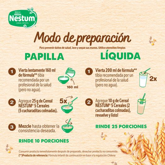 Cereal Infantil Nestum 5 Cereales 250 g, , large image number 2
