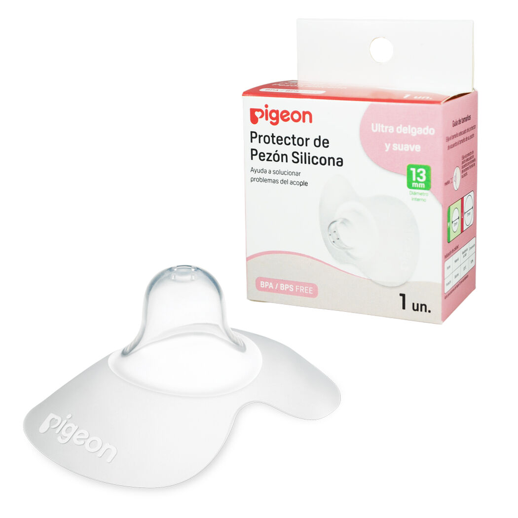 Protector de Pezon Pigeon Silicona 1 un, , large image number 0