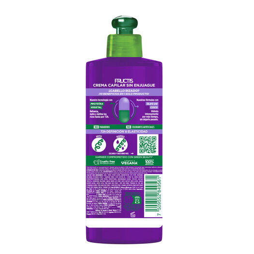 Crema de Peinar Fructis Rizos Poderosos 300 mL, , large image number 3