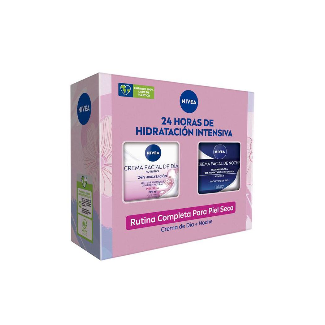 Pack Nivea Nav24 Piel Seca 50Ml+Noche 50, , large image number 0