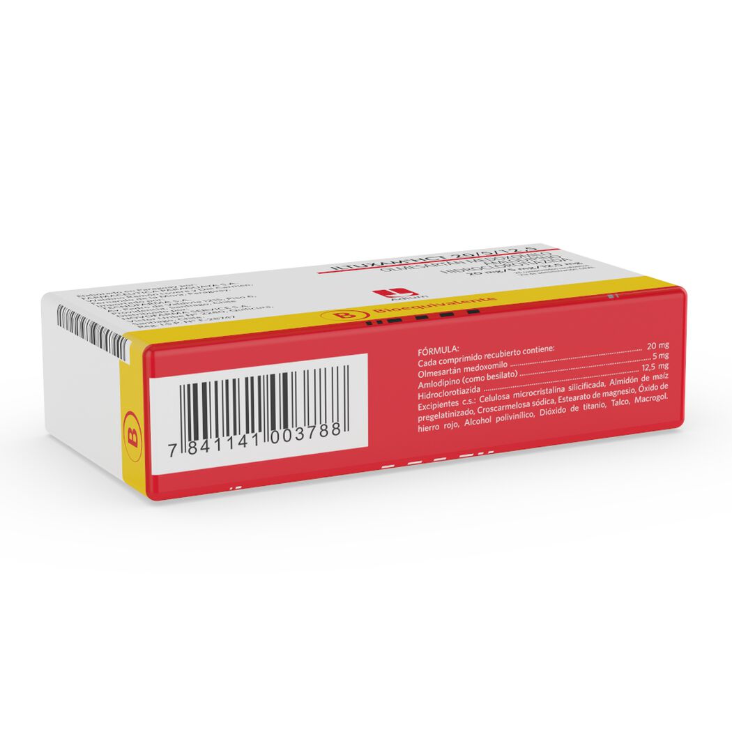 ILTUXAM HCT 20/5/12,5, 28 comprimidos, , large image number 3