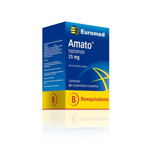 Amato 25 mg x 60 Comprimidos Recubiertos, , large image number 0