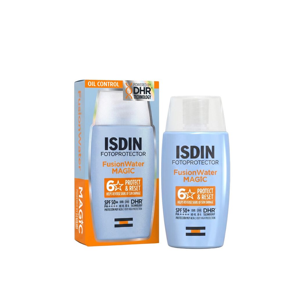 Protector Solar Facial ISDIN Fusion Water MAGIC FPS 50+ 50 ml, , large image number 0