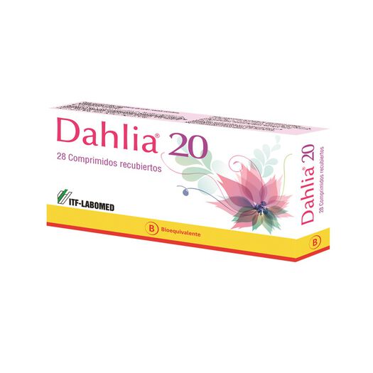 Dahlia 20 x 28 Comprimidos Recubiertos, , large image number 0