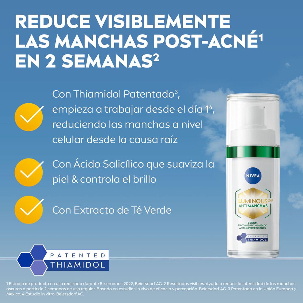 Serum Nivea Luminous Face Antimanchas 30 Ml, , large image number 1