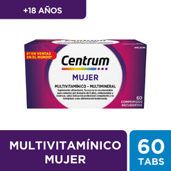Centrum Mujer 60 Comp. Rec.