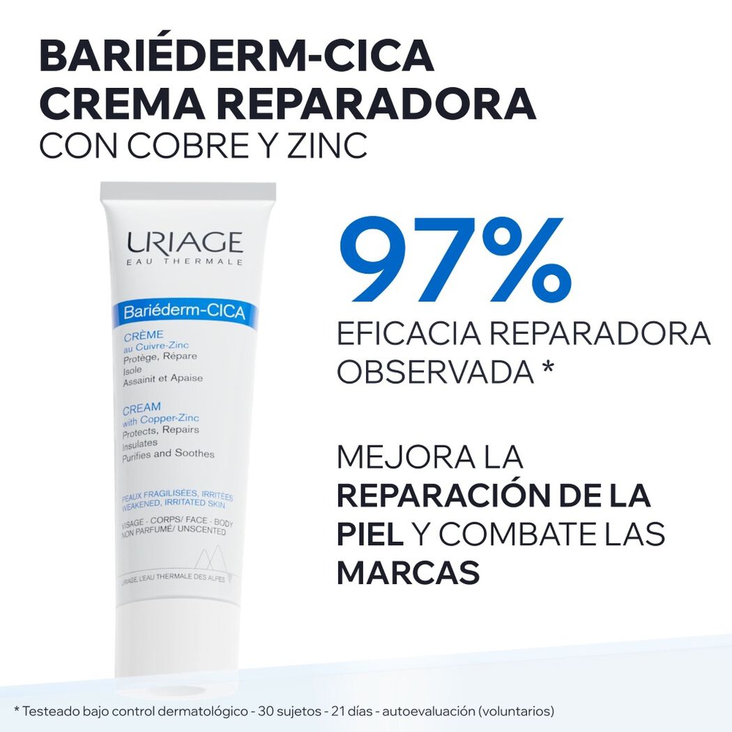Uriage Bariederm Crema Reparadora Con Cobre Y Zinc x 40 mL, , large image number 1