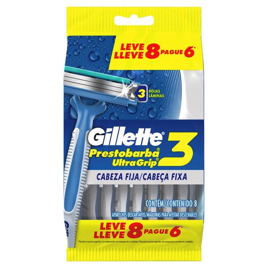 Gillette Maquina De Afeitar Desechable Ultragrip 3 x 8 Unidades, , large image number 4