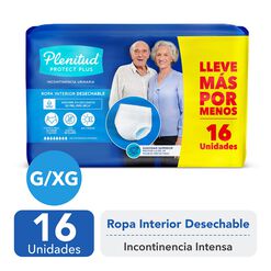 Ropa Interior Plenitud Protect Plus G/XG 16 un