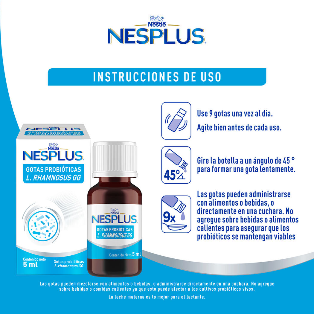 Probi&oacute;tico Nesplus LGG 5ml , , large image number 2