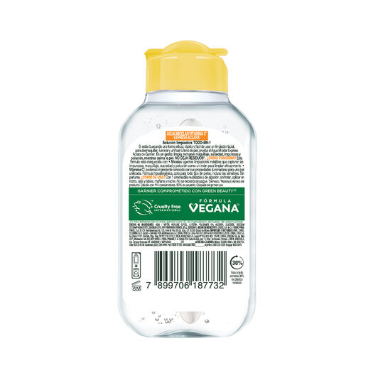 Agua Micelar Express Aclara Garnier 100Ml, , large image number 1