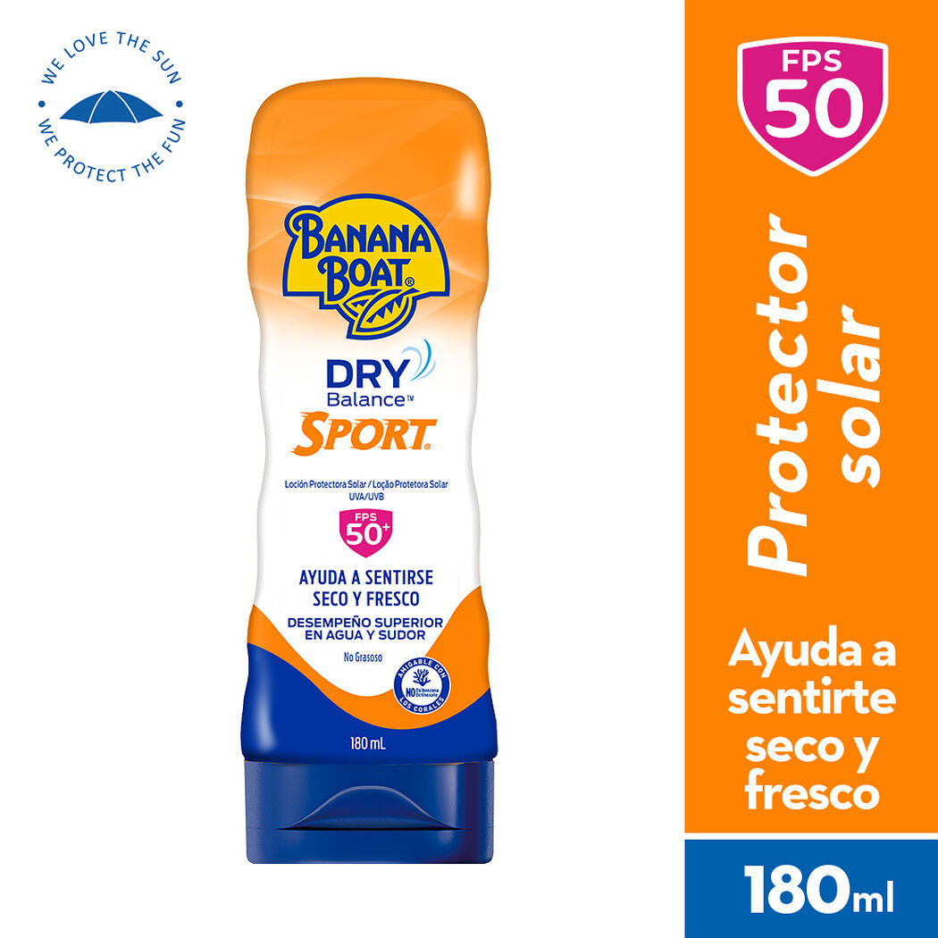 Protector Solar Banana Boat Dry Balance Sport FPS 50+ 180 mL, , large image number 0