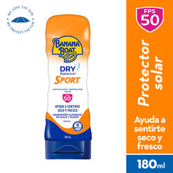 Protector Solar Banana Boat Dry Balance Sport FPS 50+ 180 mL