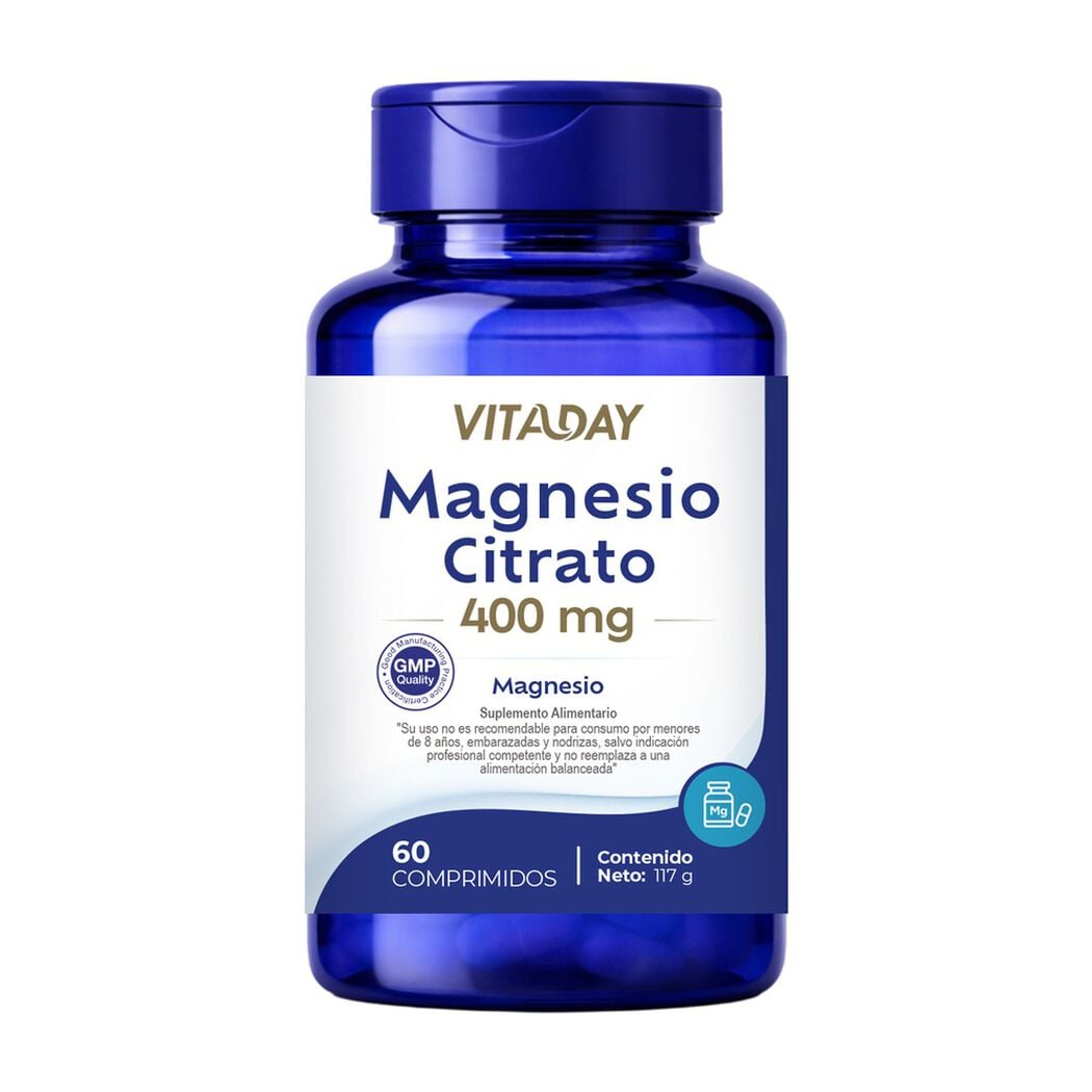 Magnesio Citrato 400 mg x 60 comprimidos, , large image number 0