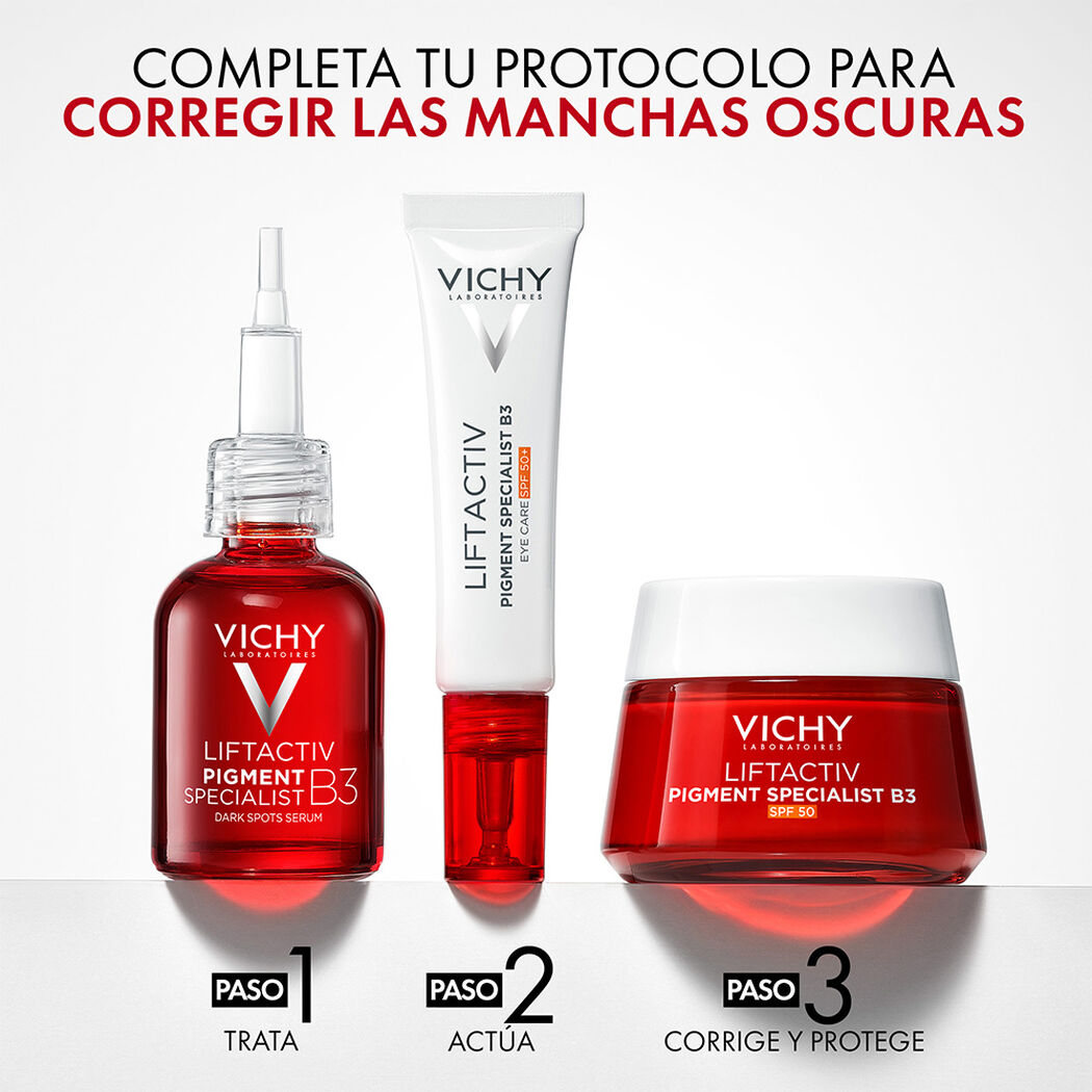 Contorno de Ojos Vichy Liftactiv B3 Niacinamida FPS 50+ 15 mL, , large image number 4