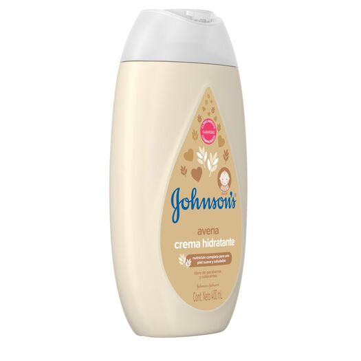 Crema Johnsons Hidratente Baby Avena 400 mL, , large image number 2