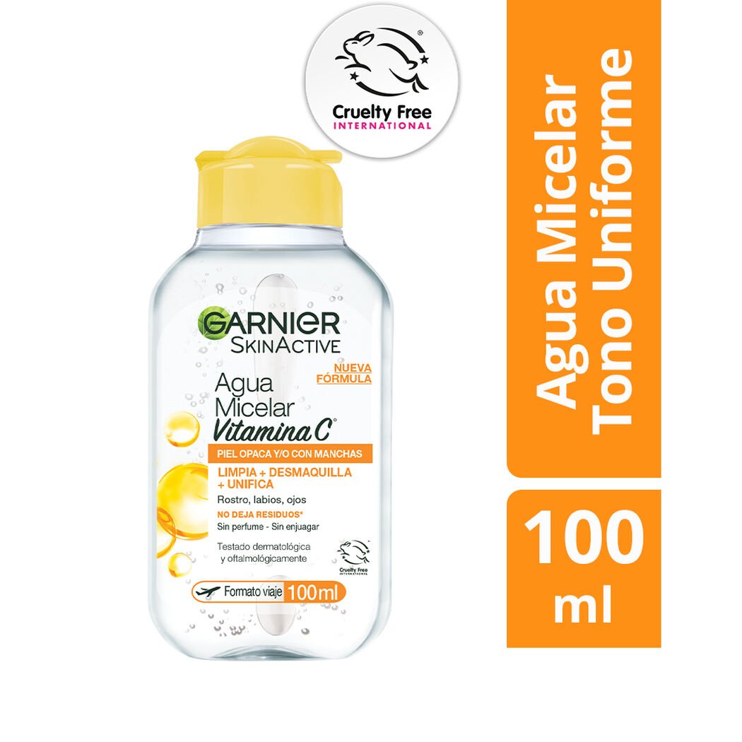 Agua Micelar Express Aclara Garnier 100Ml, , large image number 0
