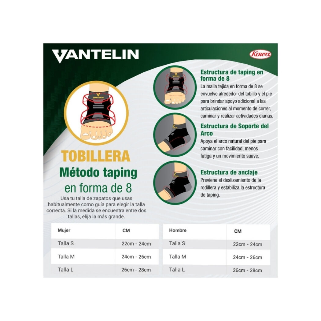 VANTELIN Tobillera S, , large image number 4