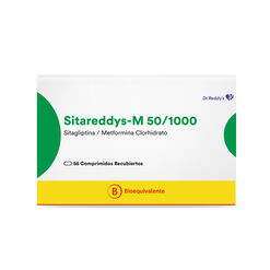 Sitareddys-M 50/1000 56 Comprimidos Recubiertos