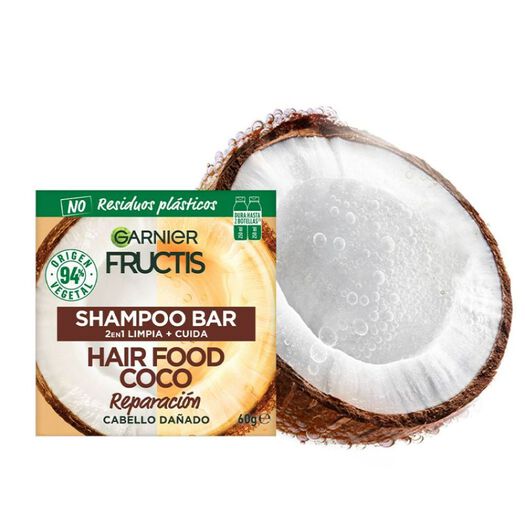 Fructis Hair Food Coco Shampoo Barra 60gr, , large image number 1