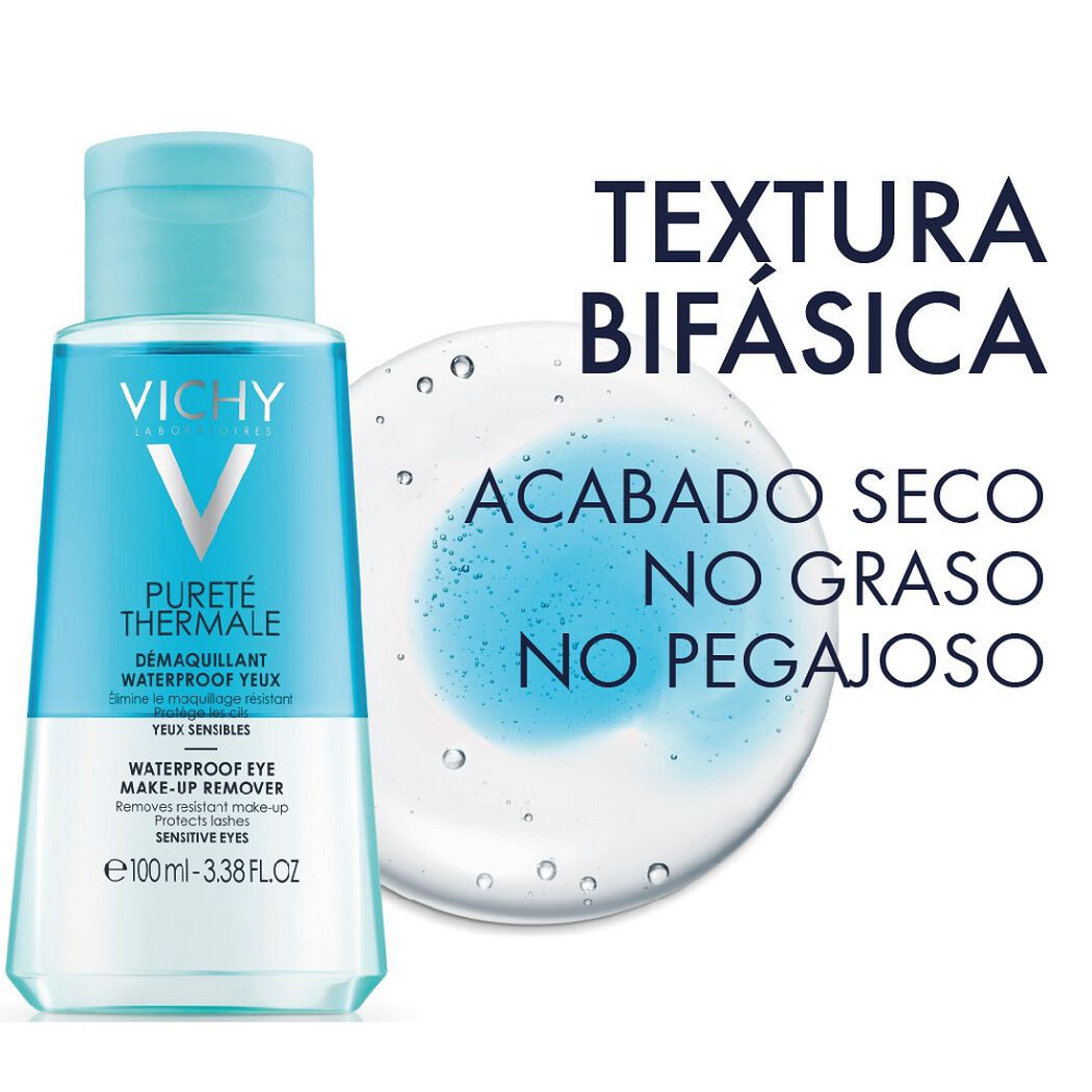 Desmaquillante Bifásico Ojos Waterproof Pureté Thermale 100 Ml, , large image number 3