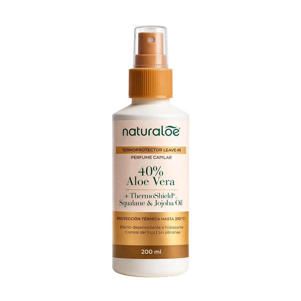 Termoprotector y Perfume capilar 40% Aloe Vera Naturaloe 200 ml, , large image number 0