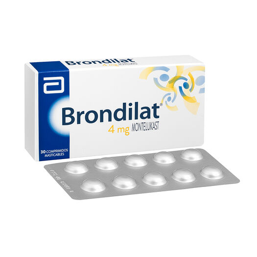 Brondilat 4 mg x 30 Comprimidos Masticables, , large image number 0