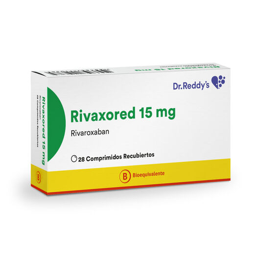 Rivaxored 15 mg x 28 Comprimidos Recubiertos, , large image number 0
