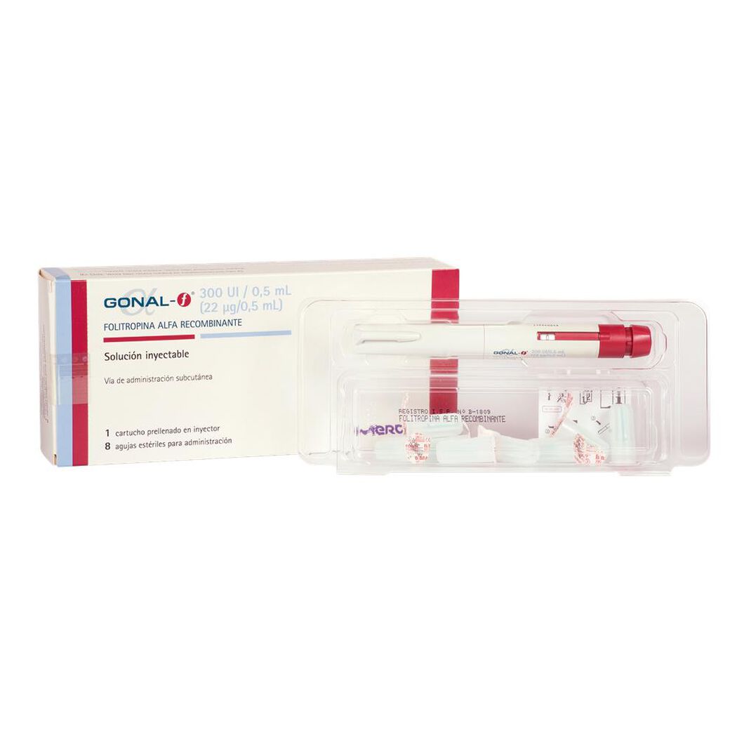 Gonal-F 300 UI/0.5 ml x 1 Vial, , large image number 0