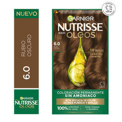 Tintura Nutrisse Oleos 6.0 Rubio Oscuro 1 un