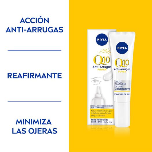 CONTORNO DE OJOS Q10 POWER NIVEA 15ML, , large image number 1