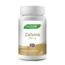 Natuvit Cafeína 200 Mg 30 Cápsulas