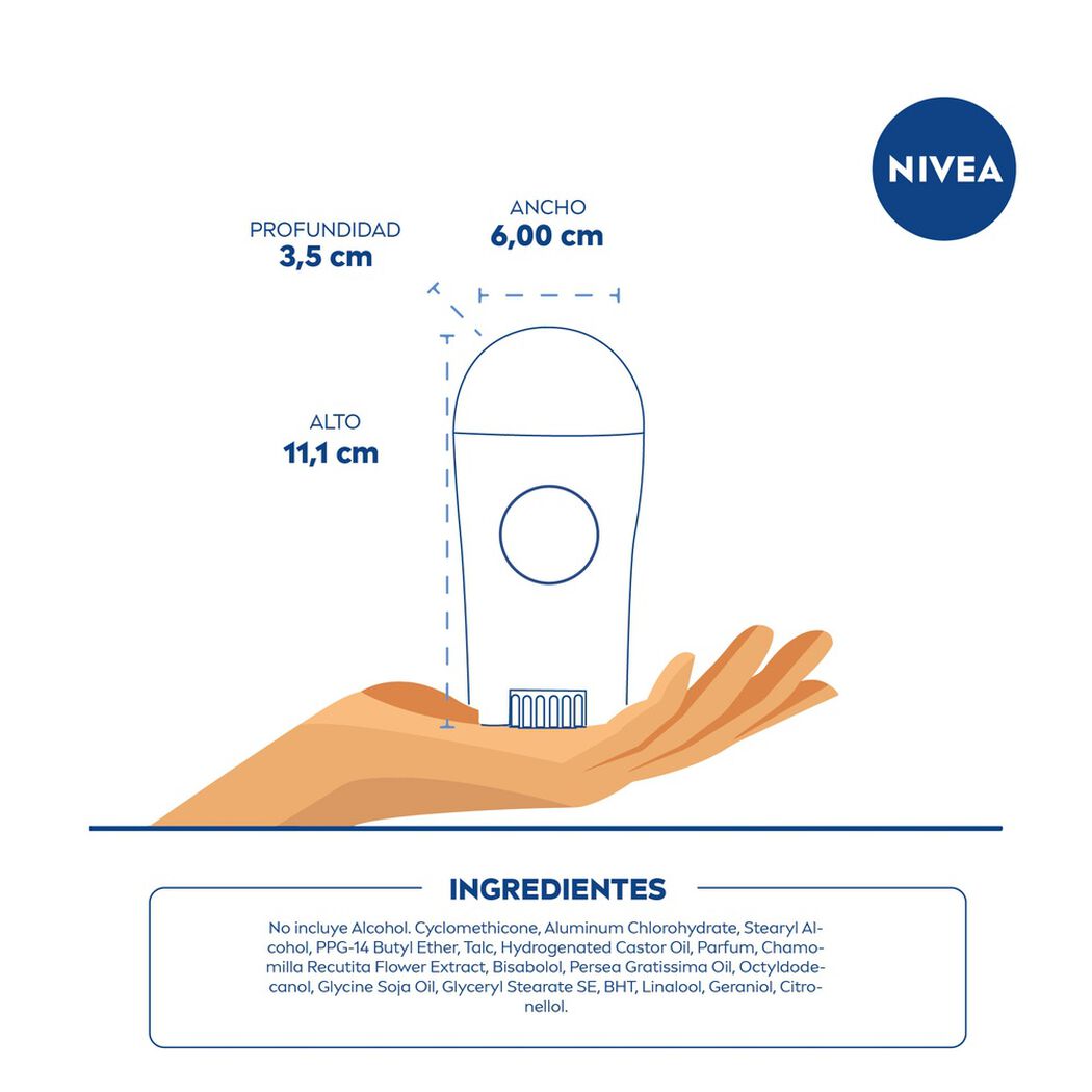 Desodorante Nivea Barra Sensitive Protect 54 g, , large image number 4