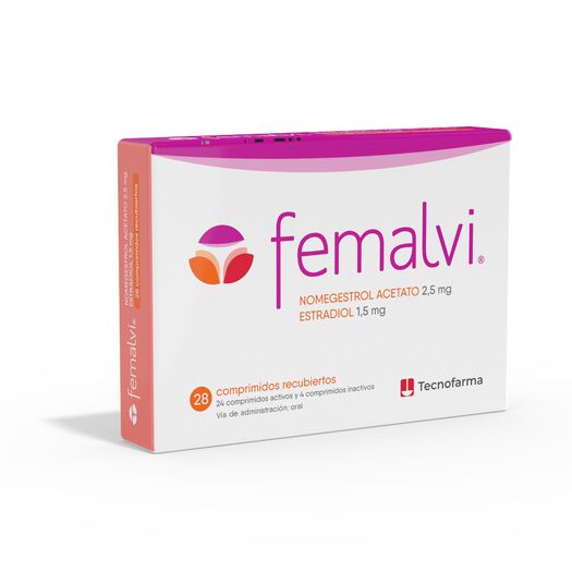 Femalvi x 28 Comprimidos Recubiertos, , large image number 0