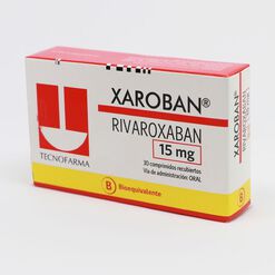 Xaroban 15 mg x 30 Comprimidos Recubiertos