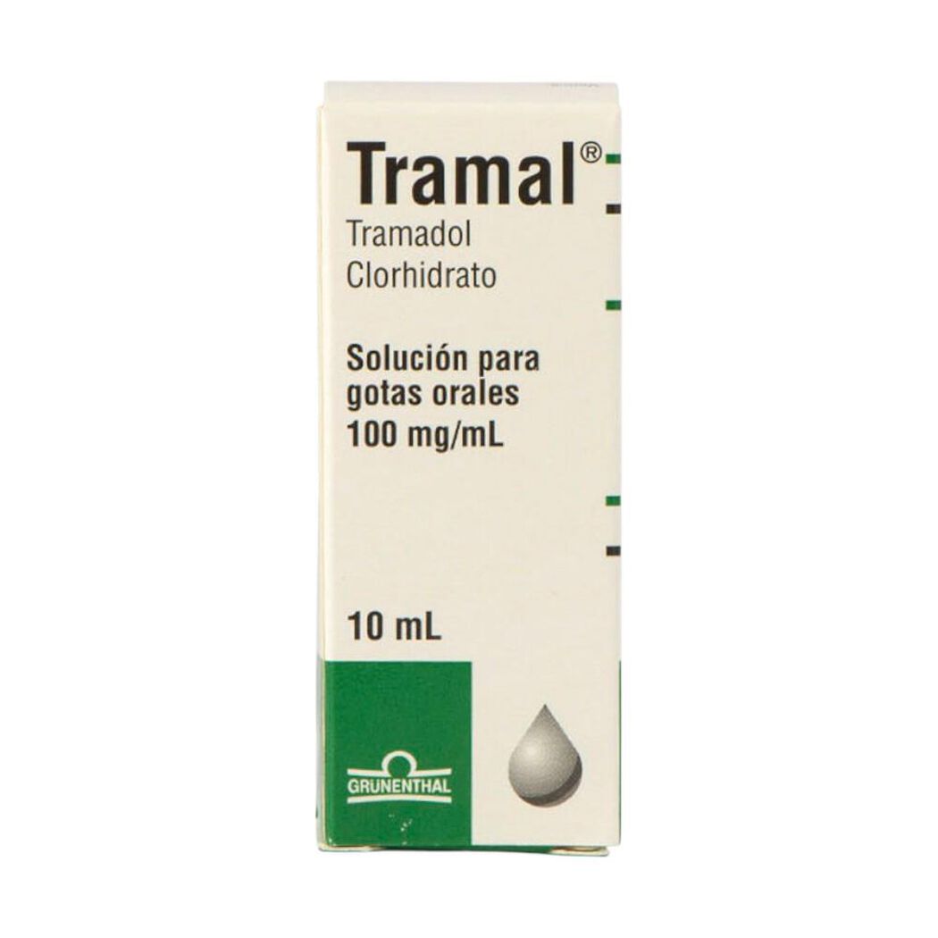 Tramal 100 Mg/Ml X 10 Ml Solución Oral Para Gotas, , large image number 0