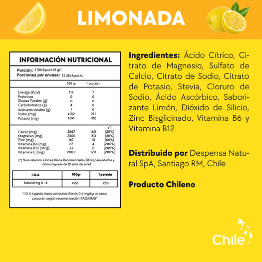 Amazing Care Limonada Sticks 72 Gr, , large image number 4
