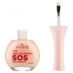 Esmalte Vogue Base Escamadas Sos Nude 14 mL